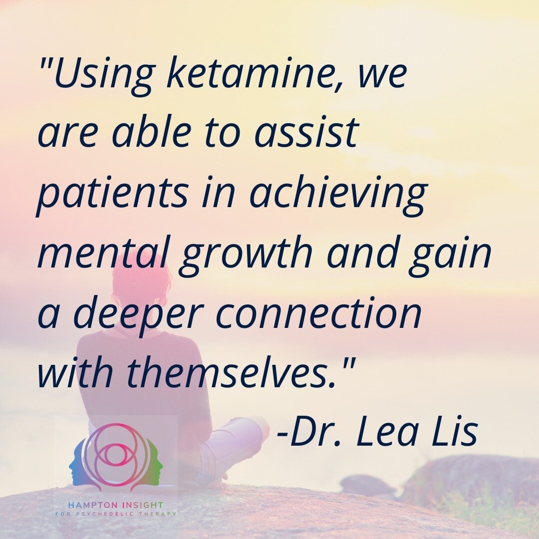 Ketamine is a dissociative medication that can help a person disconnect from their ordinary reality and usual self.

It also has positive effects for people with chronic pain and fewer side effects than other pain medications

Using ketamine we are a