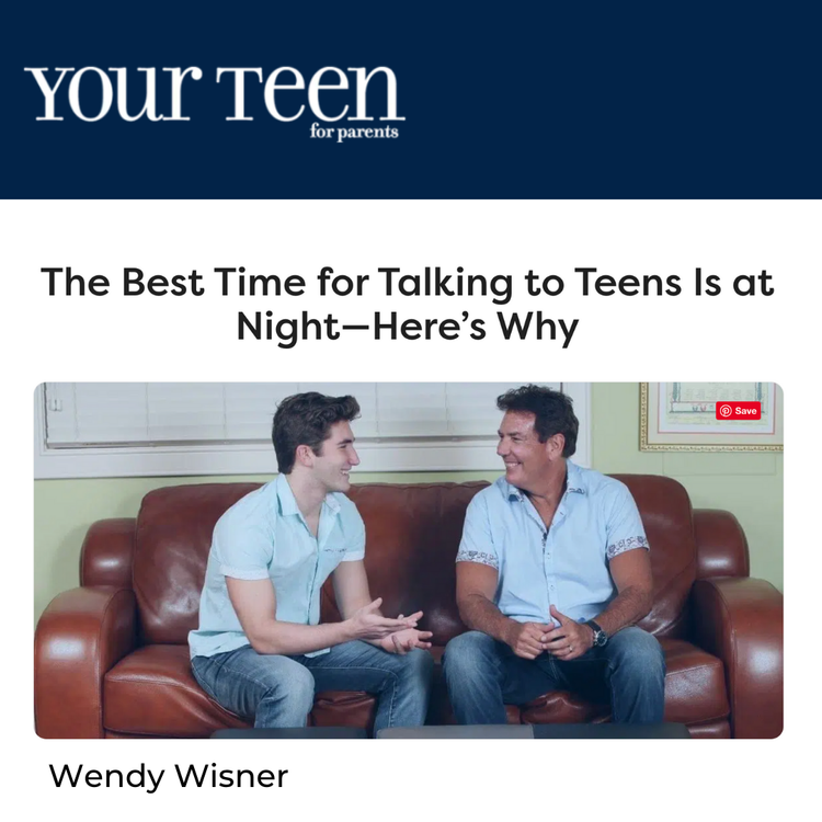 The Best Time for Talking to Teens Is at Night—Here’s Why