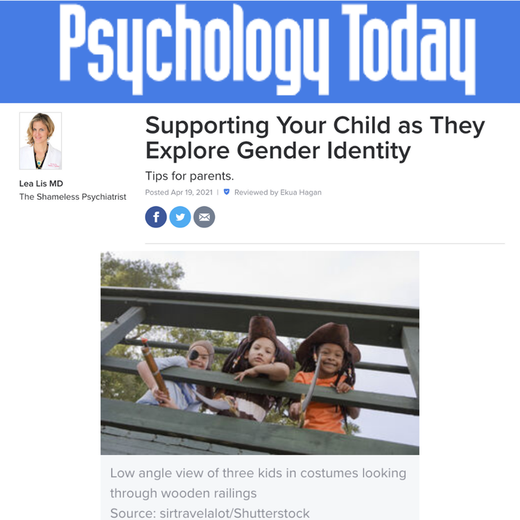 Supporting Your Child as They Explore Gender Identity