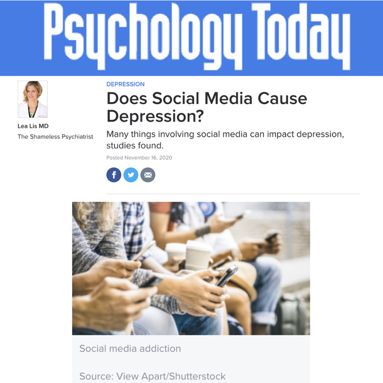 Does Social Media Cause Depression?