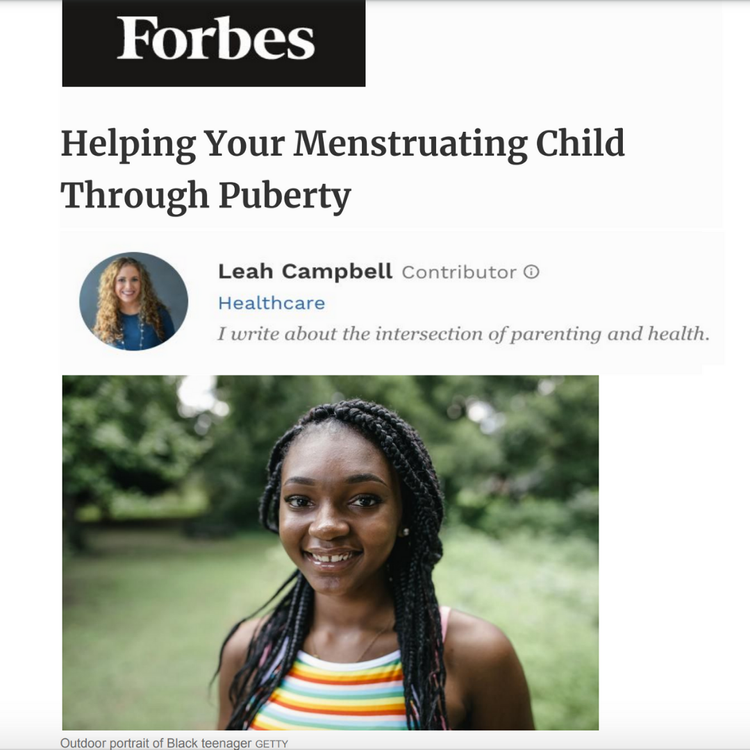 Helping Your Menstruating Child Through Puberty
