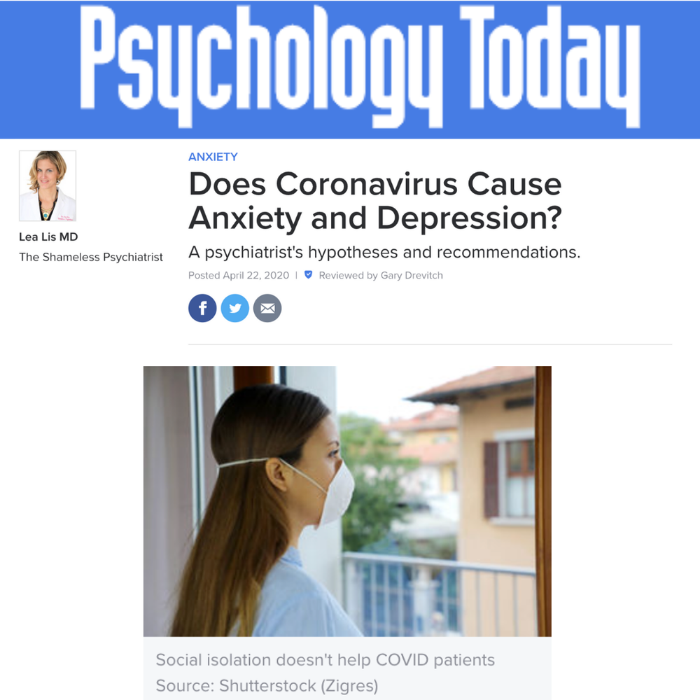 Does Coronavirus Cause Anxiety and Depression?