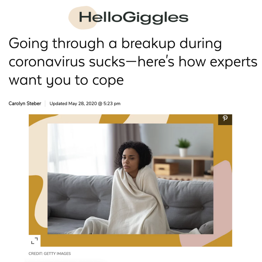 Going through a breakup during coronavirus sucks — here's how experts want you to cope