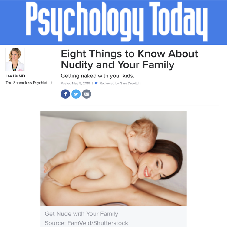Eight Things to Know About Nudity and Your Family