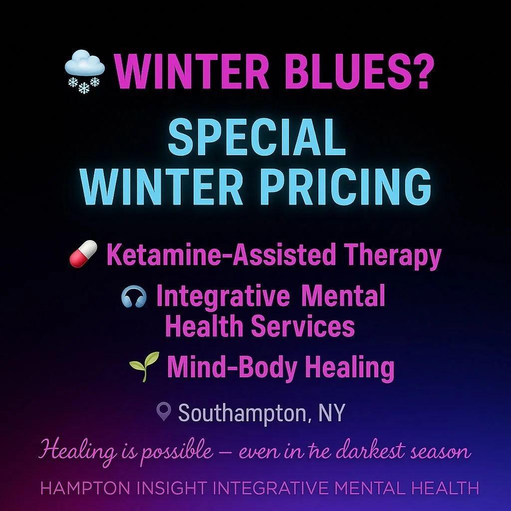 🍂 Seasonal Depression is Real 🍂
As the days grow shorter and colder, many people experience a shift in mood known as Seasonal Affective Disorder (SAD). It&rsquo;s more than the &ldquo;winter blues&rdquo;&mdash;it can feel heavy, isolating, and over