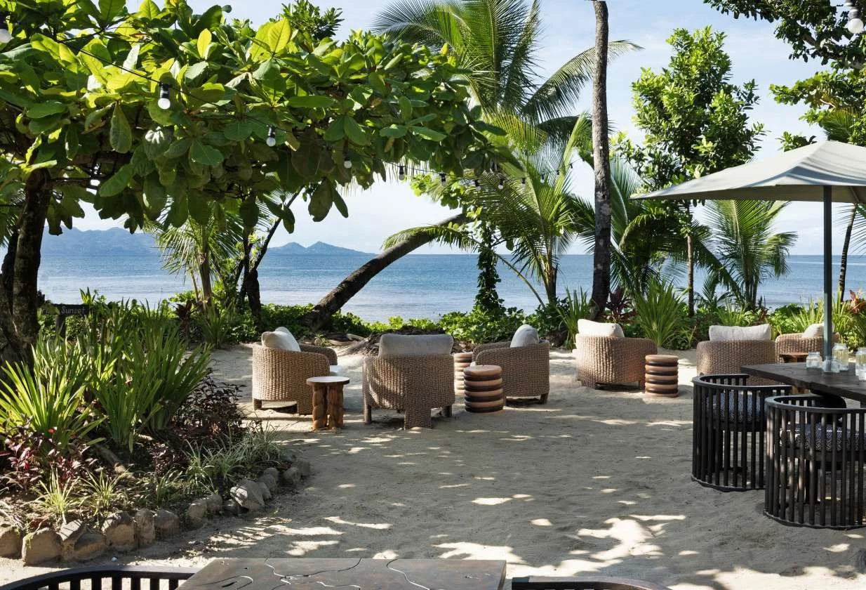  Nanuku Resort, Fiji, beach club. 