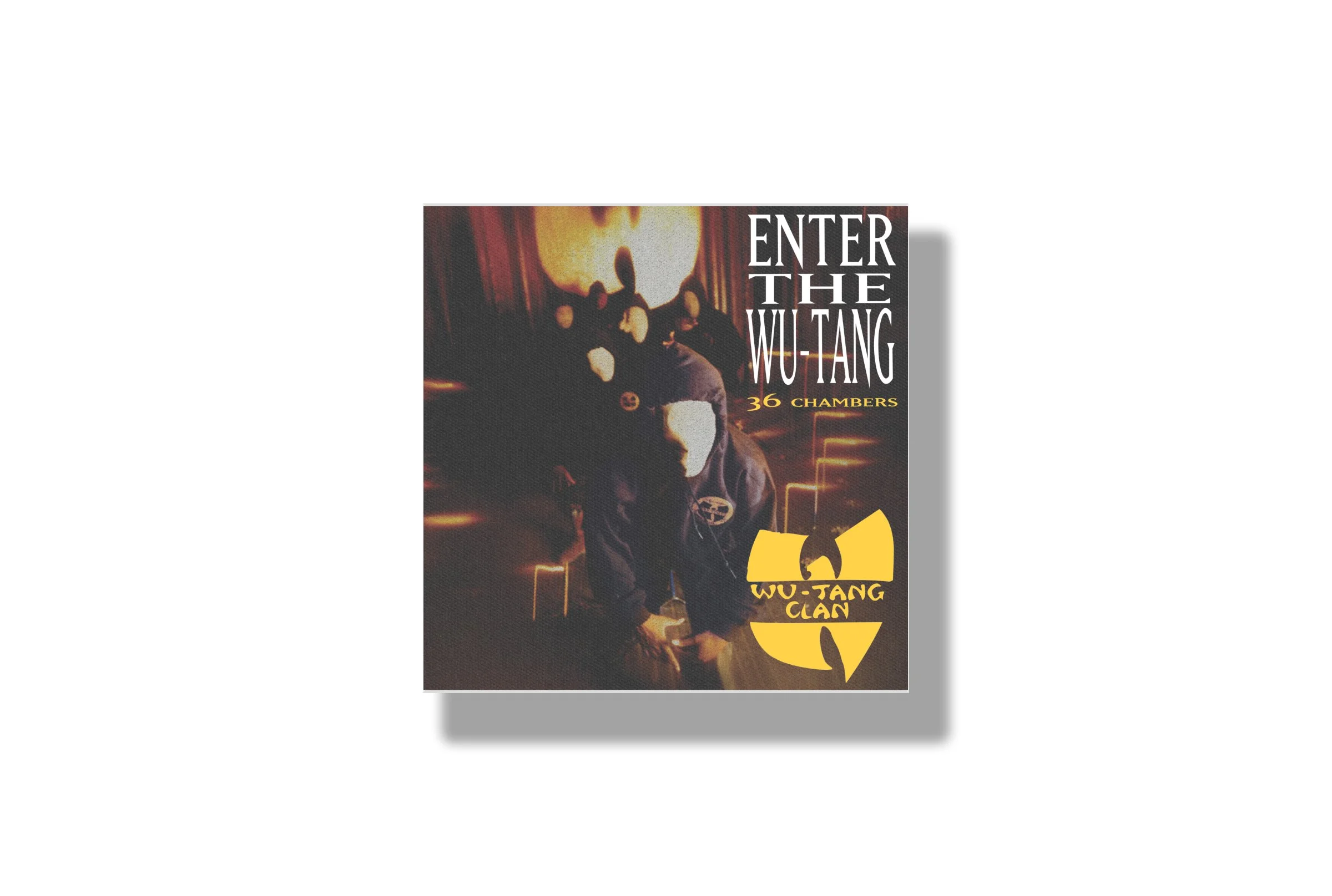 Full Album Art printed on Canvas and wrapped around a 7" Box Set 