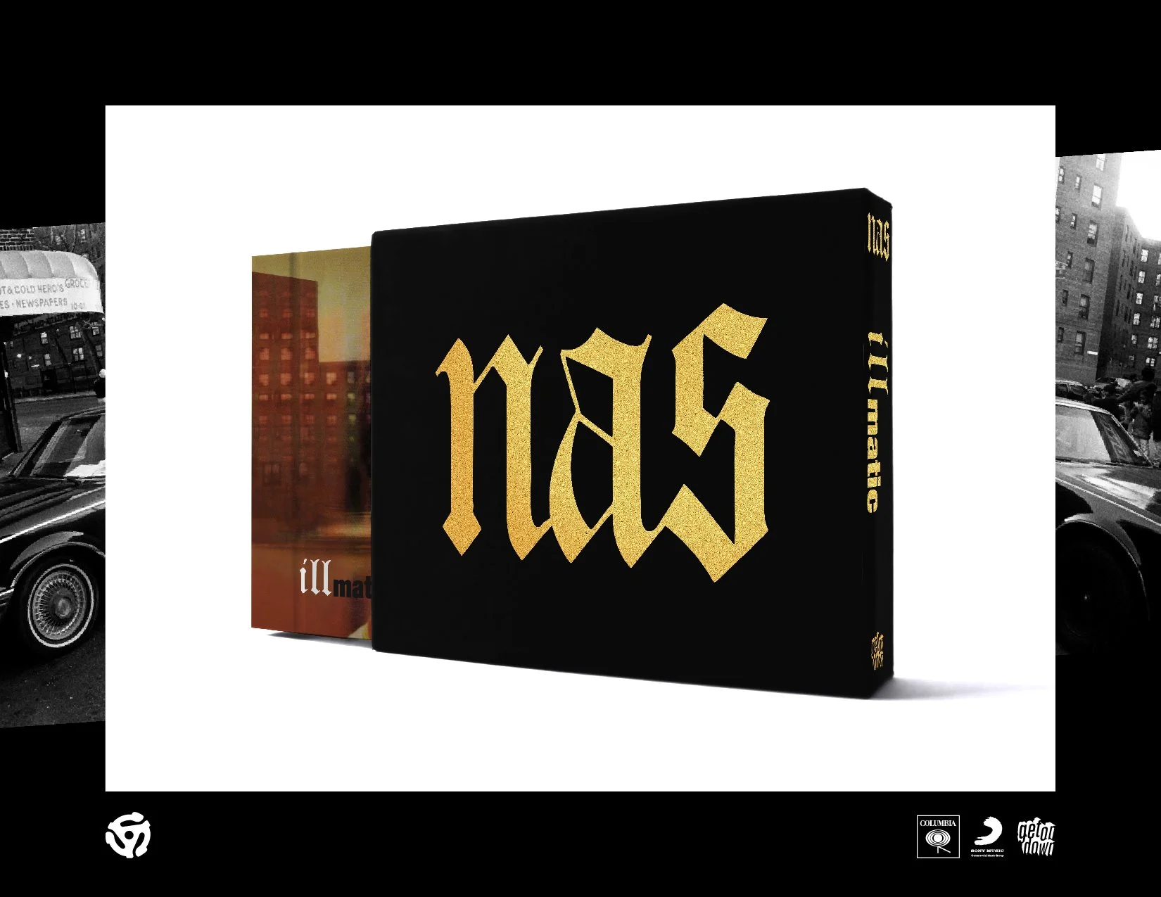 The classic debut album is here presented as a deluxe set consisting of five 7-Inch vinyl records.
