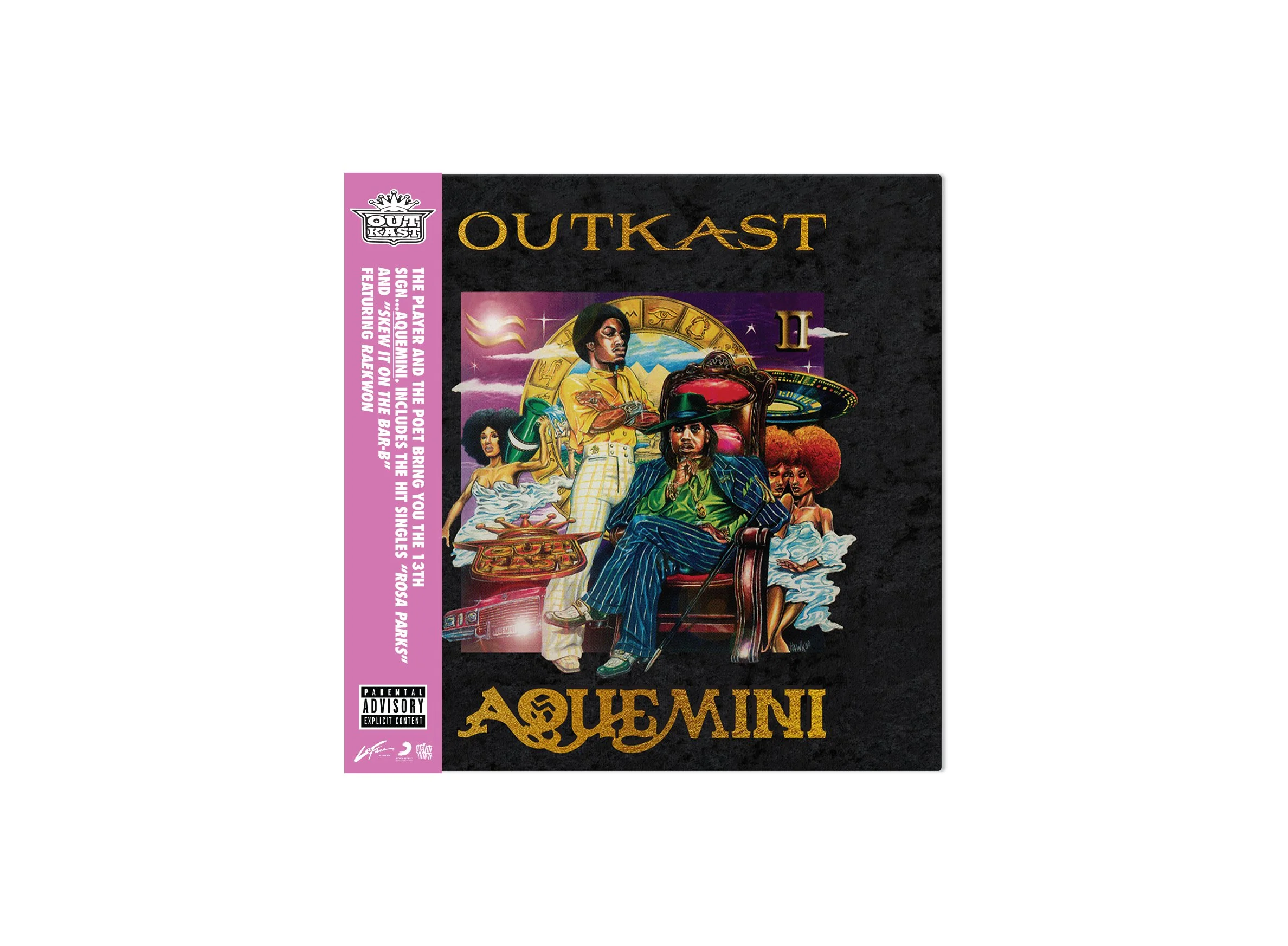 Faithful to the original 3LP Edition, but "Smooth As Velvet". The Jacket will be made with a velvet-type material while Artist name and title will be printed in Gold Foil & stamped, making this edition a true deluxe item.