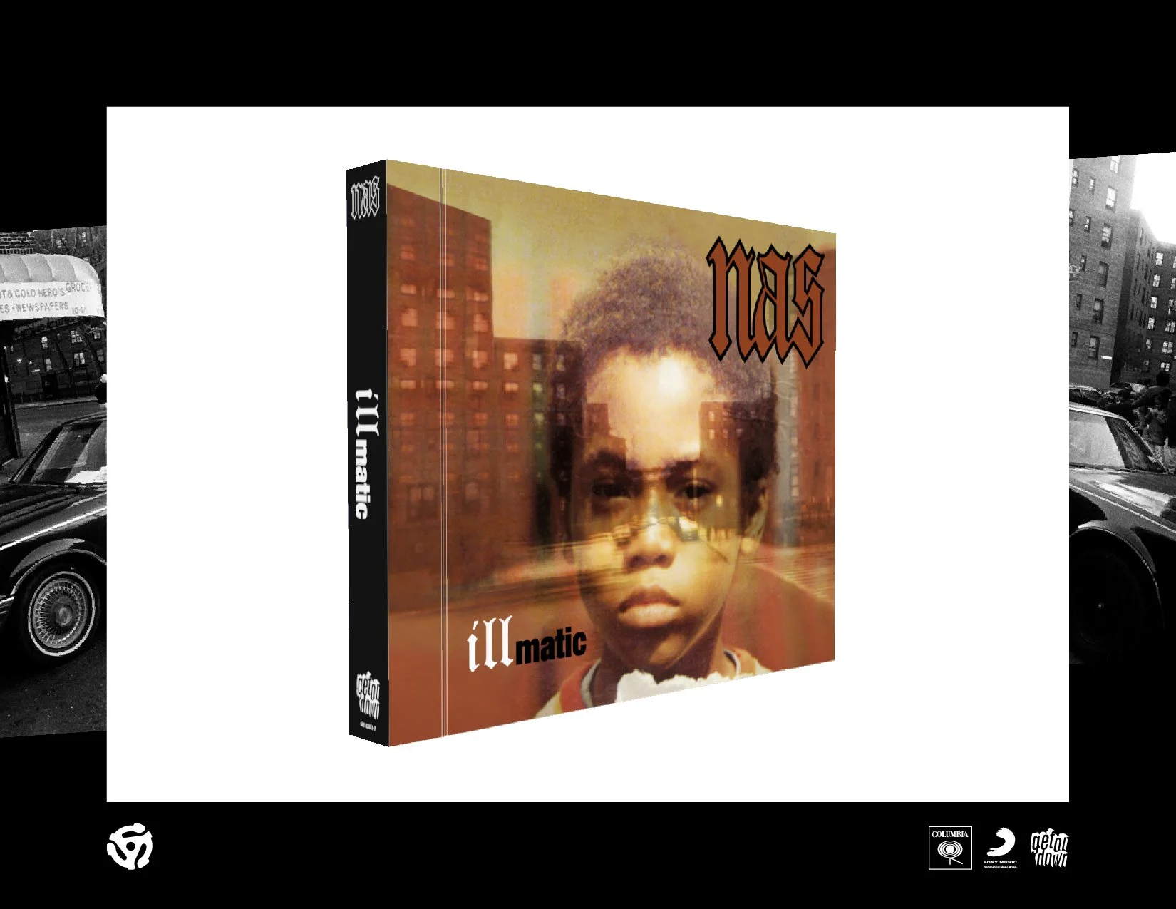 Adapted to a book form, the set maintains the same original art that made Illmatic one of the most iconic and recognizable albums of all time. 