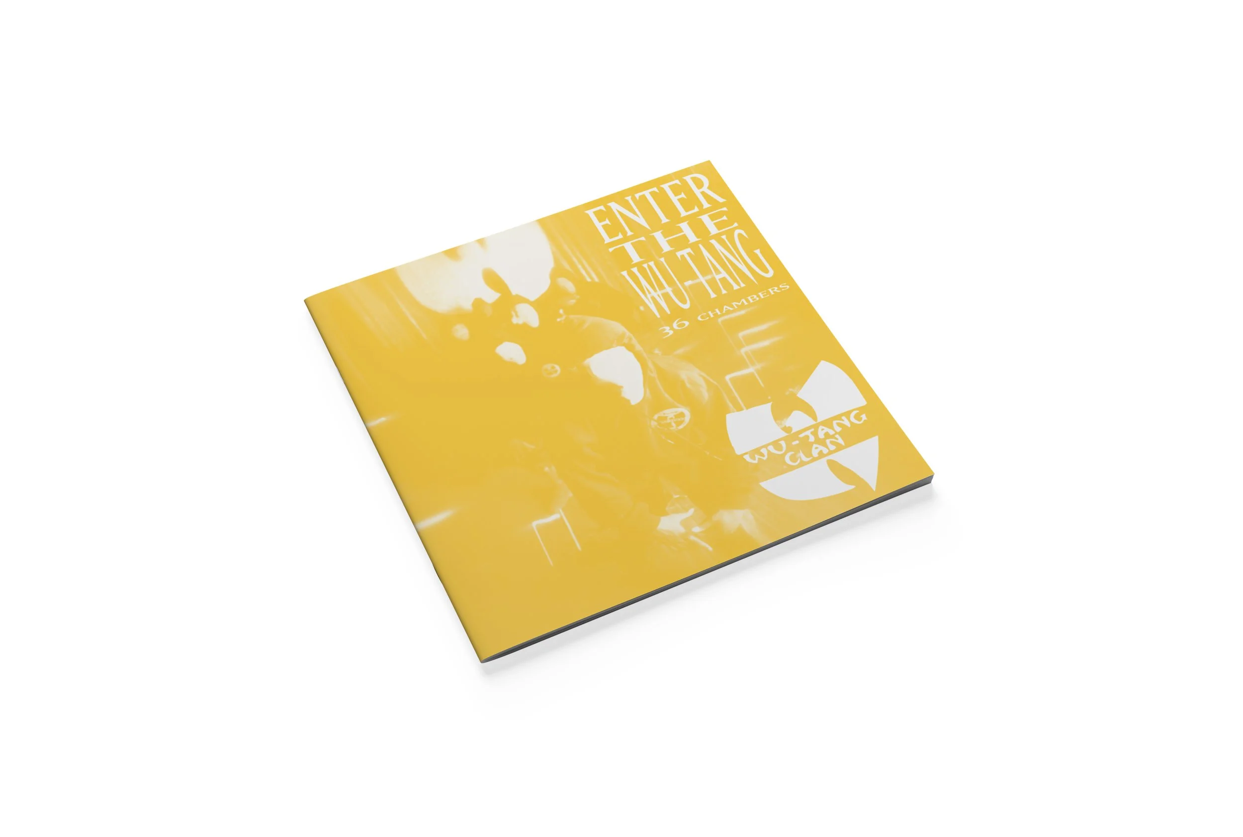 Booklet Printed in the Yellow that is made the Wu-Tang brand stand out for 30 years