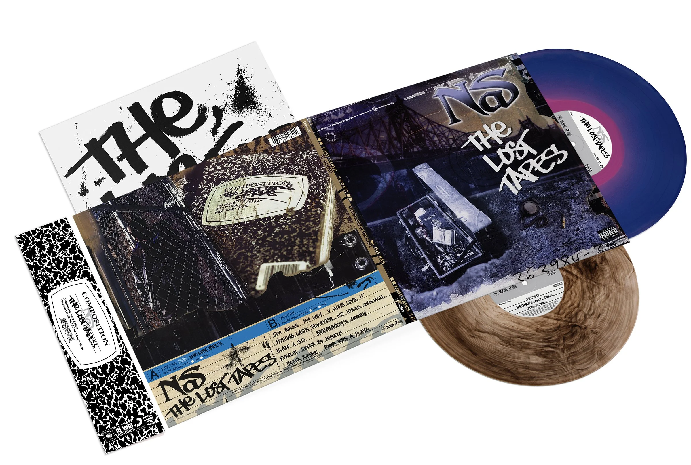 Records will be housed in a Gatefold Jacket and wrapped on a Japanese Style OBI. 
