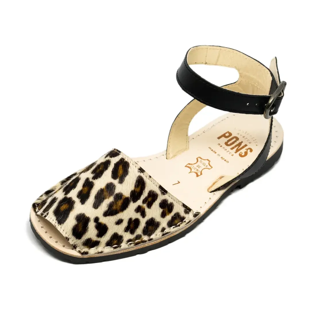 Pons Shoes- Classic Leopard Espadrilles