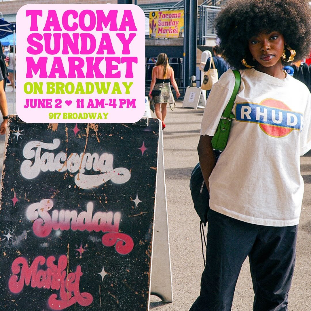 Alright y&rsquo;all. Who&rsquo;s ready for the first market of the season? Not me. But we&rsquo;re doing it. Catch Twin Kitten Farm live in person with all the fresh, locally-grown blooms at @tacomasundaymarket! June 2nd, 11 am - 4 pm on Broadway! 

