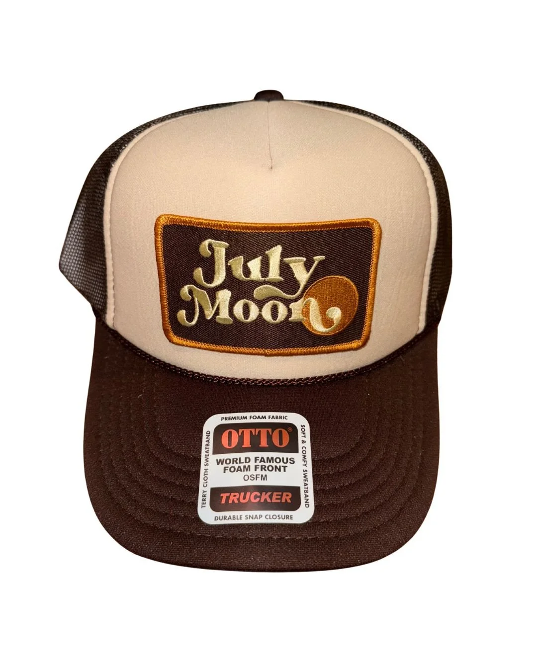 Brown Trucker with Classic Patch