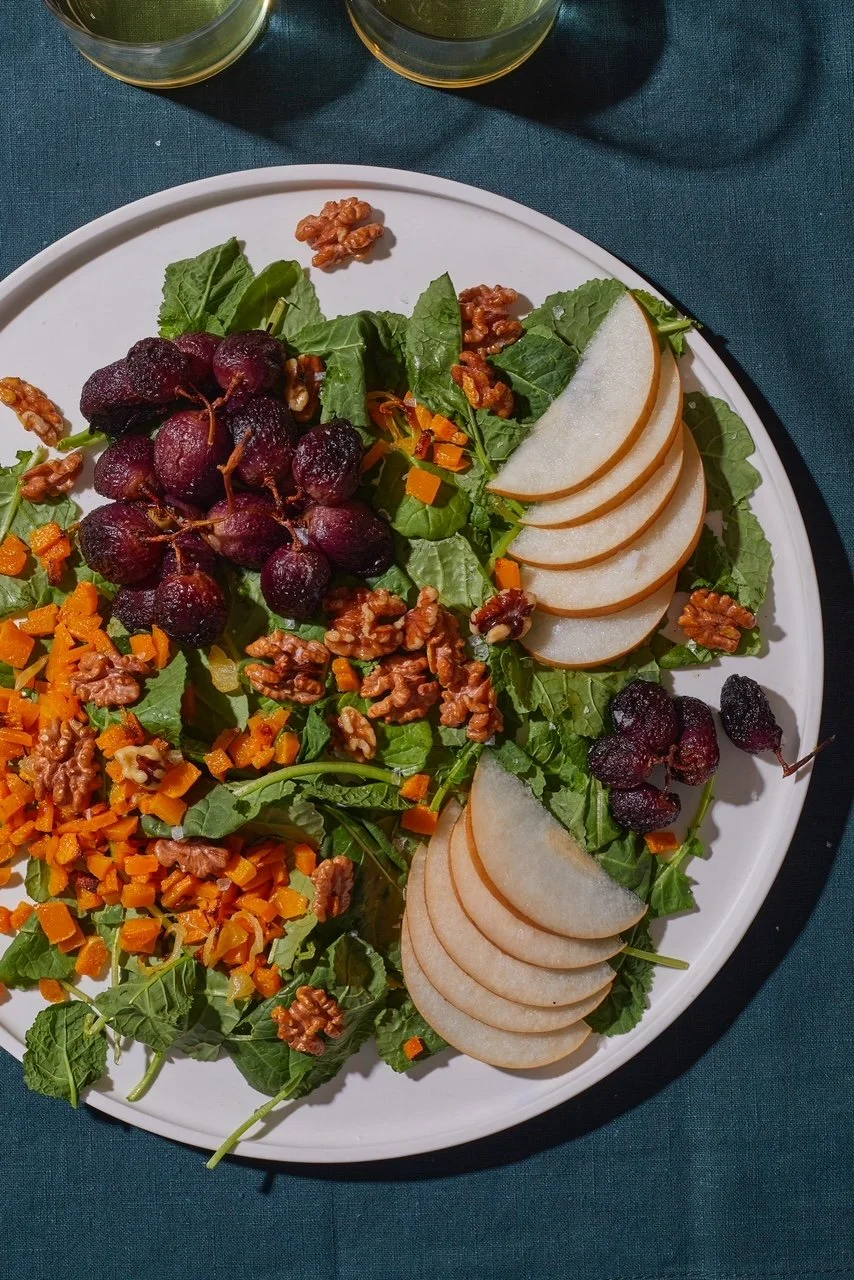 ROASTED GRAPE & BUTTERNUT SQUASH SALAD