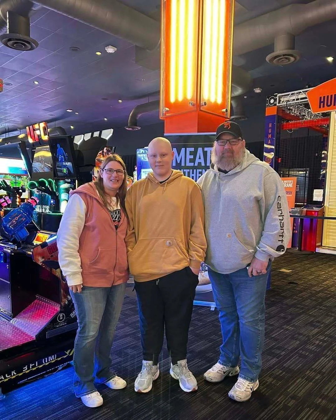 Bo had the best day ever at Dave &amp; Buster's! 🎮💫 @daveandbusters
Big thanks to Michelle &amp; Jeff who sanitized all the games and everyone who made this day so special for him and his family. 
Moments like these mean everything! 💕 
#WorkshopOf
