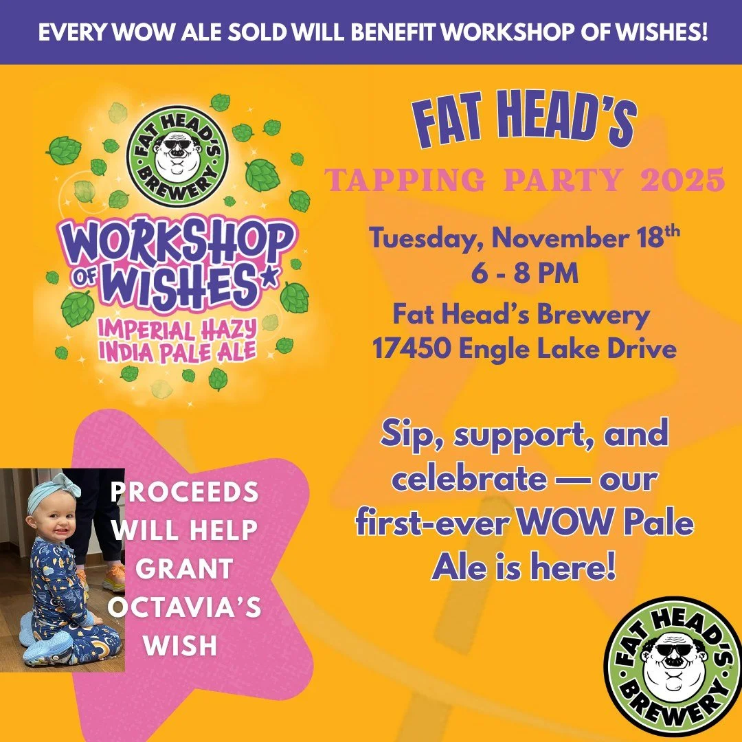 🎉🍻 Join us for not one, but TWO tapping parties next week!

&bull; Tuesday: Fat Head&rsquo;s Brewery (@fatheadsbeer) &mdash; 17450 Engle Lake Drive | 5&ndash;8 PM 
&bull; Thursday: Parma Tap House (parma_taphouse) &mdash; 5513 Pearl Rd, Parma | 6&n