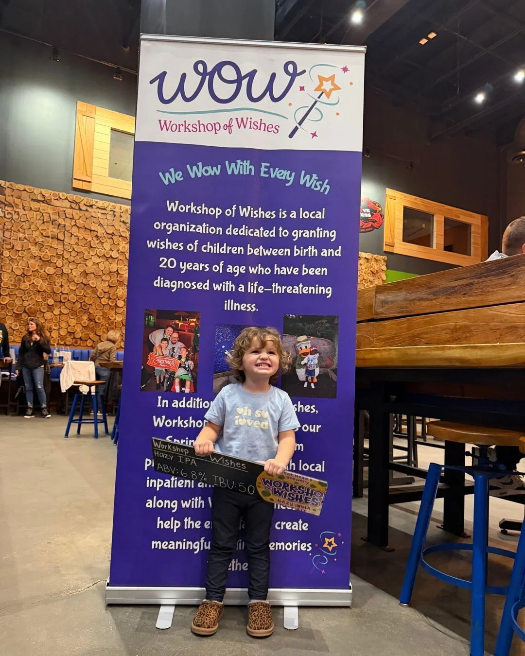 Tuesday&rsquo;s WOW Ale tapping party at Fat Head&rsquo;s was a huge success! 💛✨ @fatheadsbeer

Thank you to everyone who came out to celebrate. Every pint sold supports Octavia&rsquo;s Wish Trip, and together we&rsquo;re helping make her dream come