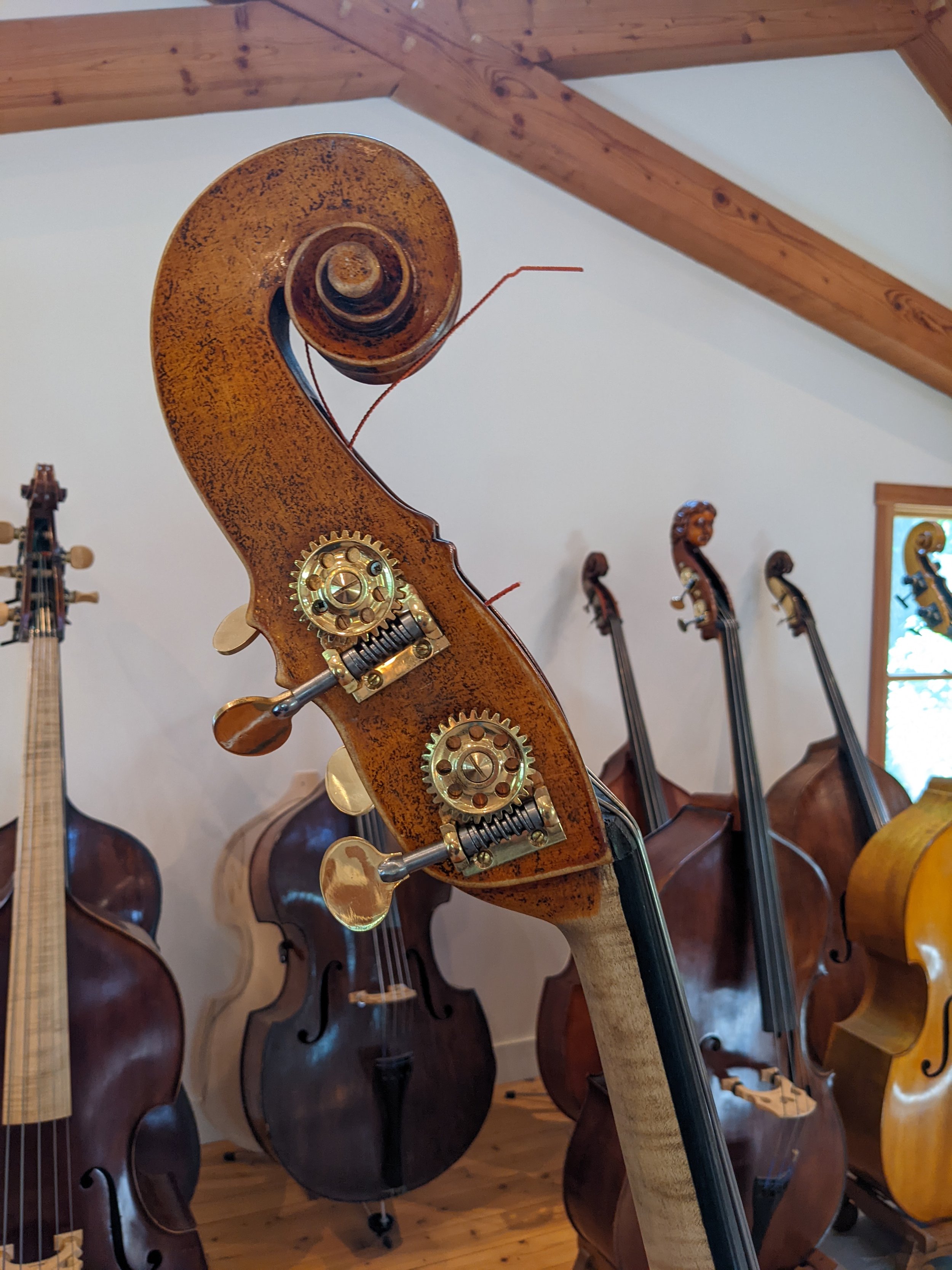 Viennese scroll on Tarr