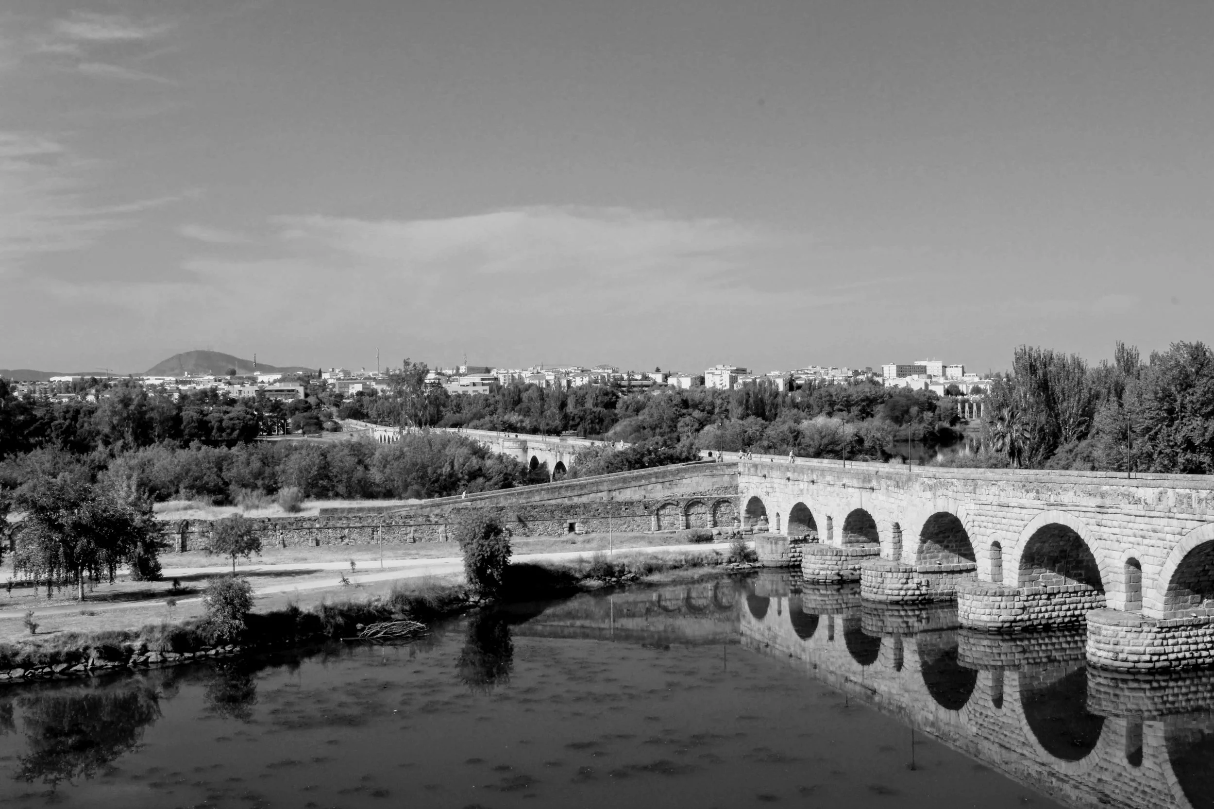 A bridge in Segovia, Spain of roman origin, showing how to Hire