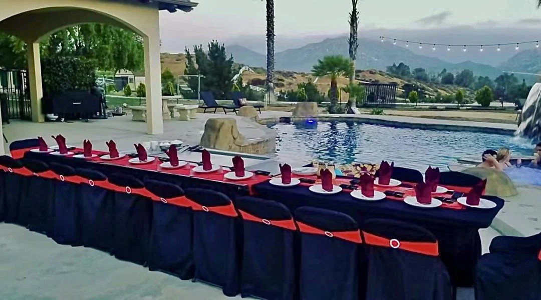 Here are some of the hibachi party decoration ideas! Decorate however you like it to be!! #hibachi #hibachiathome #hibachidelivery #decoration #partydecorations #party #summer #fancy #birthday