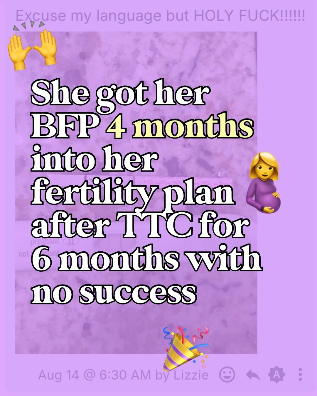 After 6 months of trying to conceive post-birth control, Lizzie felt so discouraged.

Her cycles were all over the place, and she was feeling hopeless &amp; nervous that she would never get her pregnant. 

But deep down, she knew something was off. A
