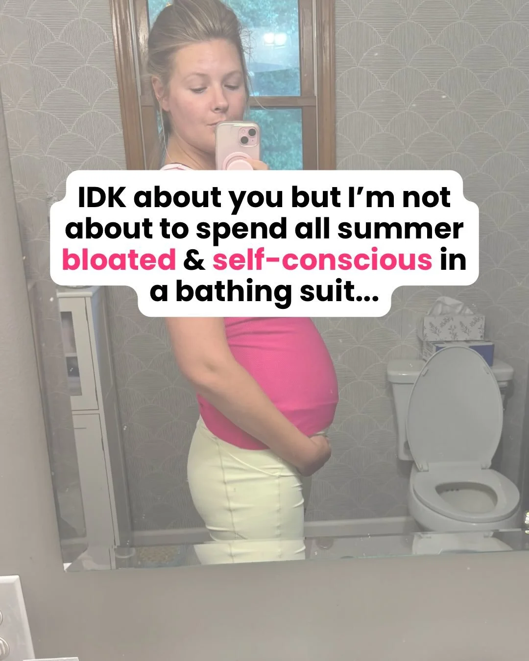 Bloat-free summer without cutting out your favorite foods? YES PLZ. 🙏

The Gut Fix is for the woman who:
&rarr; has tried it all
&rarr; is over the guesswork &amp; band-aid solutions
&rarr; wants clear answers + a plan that actually works

I only op