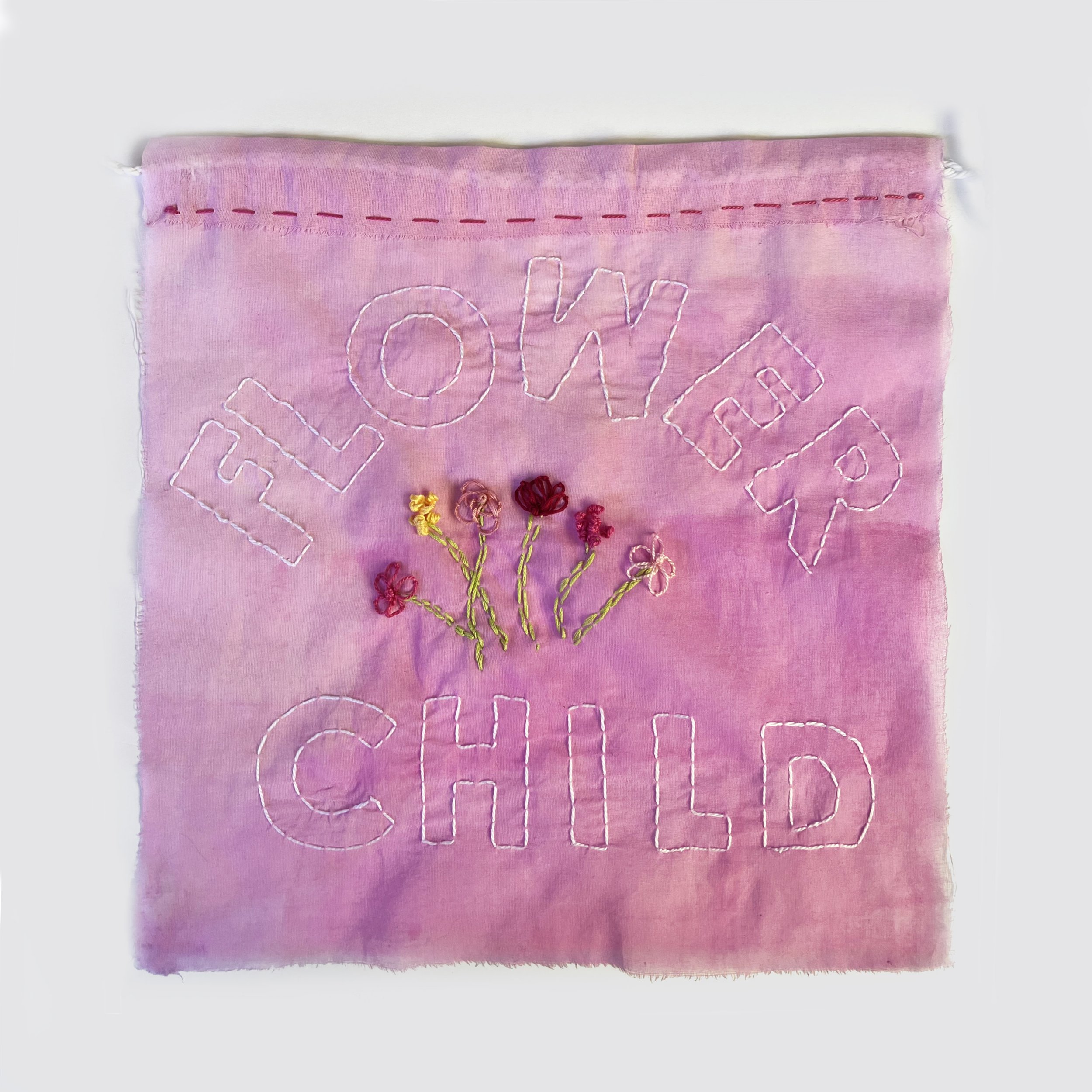Kanga Banner — Flower Child