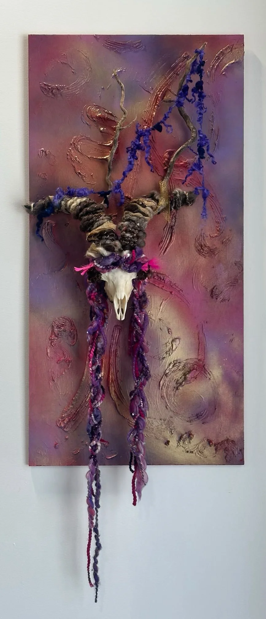 Rebecca Freeman - "Hecate" - Mixed media  - 120 x 60 cm - Not for sale