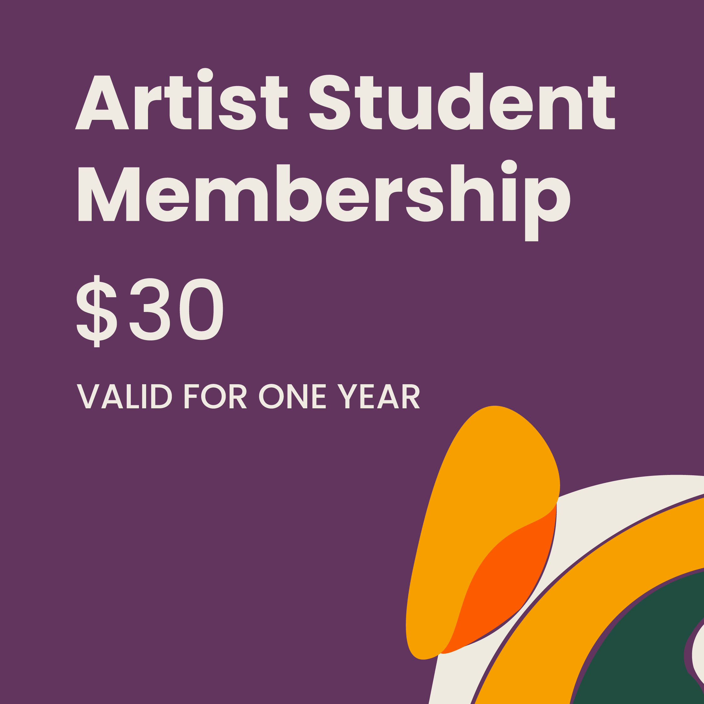 Artist Student Membership