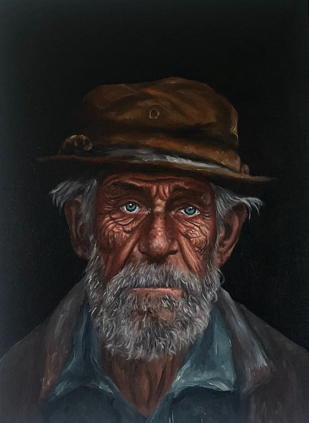 Trinity Peirson-Harrop - "Story of a Lifetime " - Oil paint in canvas  - 30x42 cm - $800 