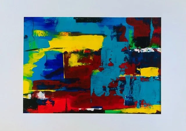 Lynne Fellowes - Beyond Blue - 2025 - Acrylic - 45 × 62 cm - $700