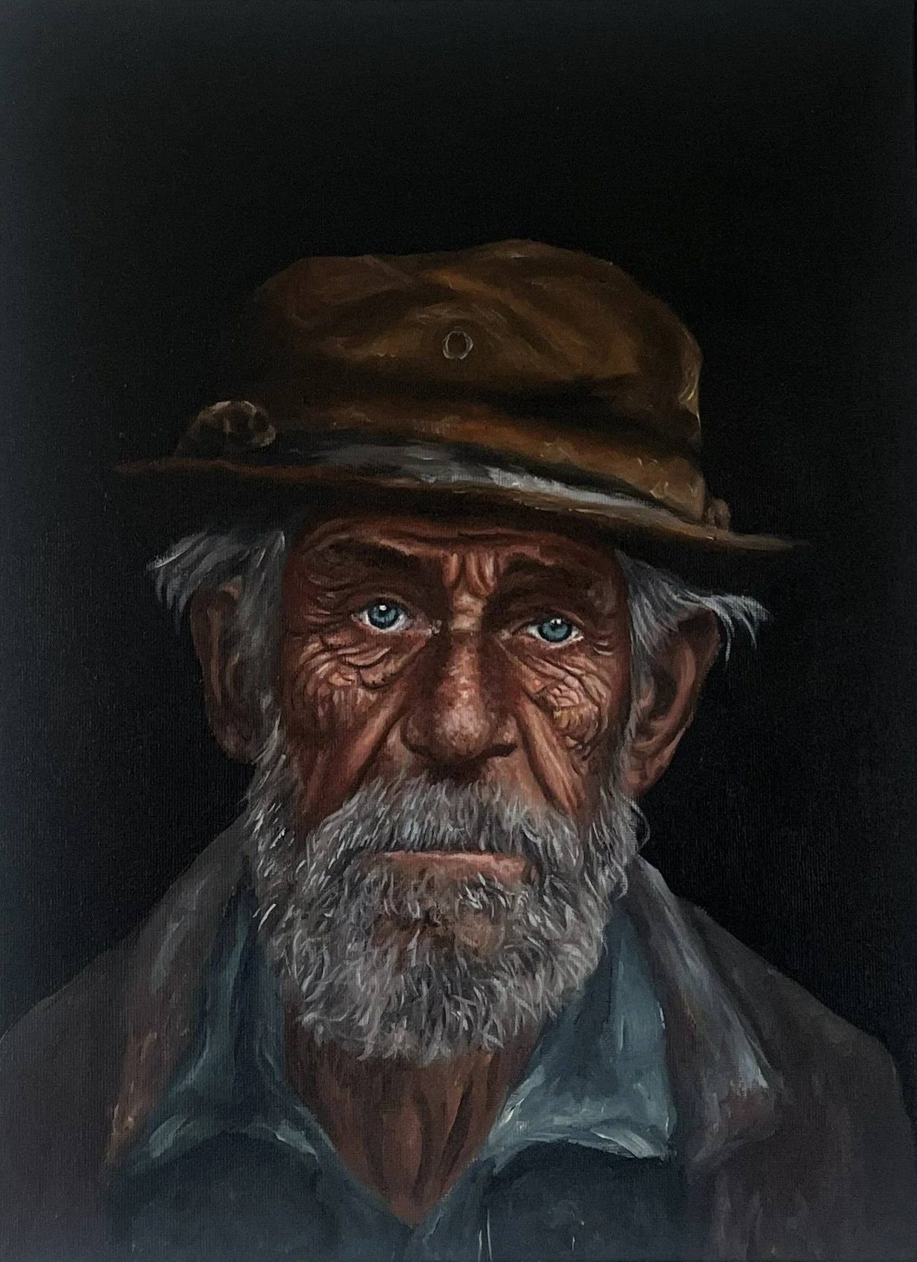Trinity Peirson-Harrrop - "Story of a Lifetime" - Oil on Canvas - 30 x 40cm - $500