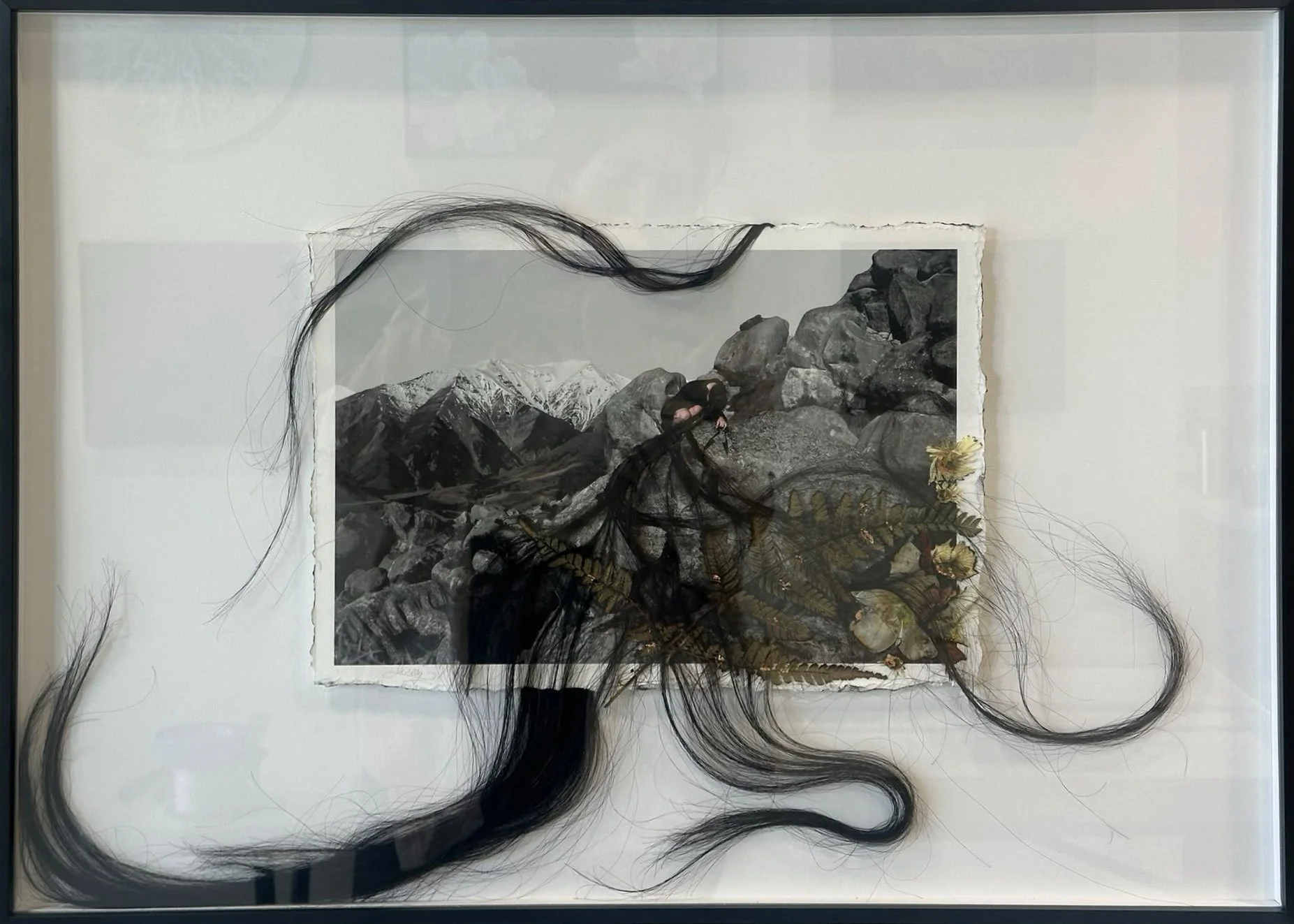 Lydia Turner- "You can't cut your own roots" - Mixed Media - 30cm x 42cm  - $790
