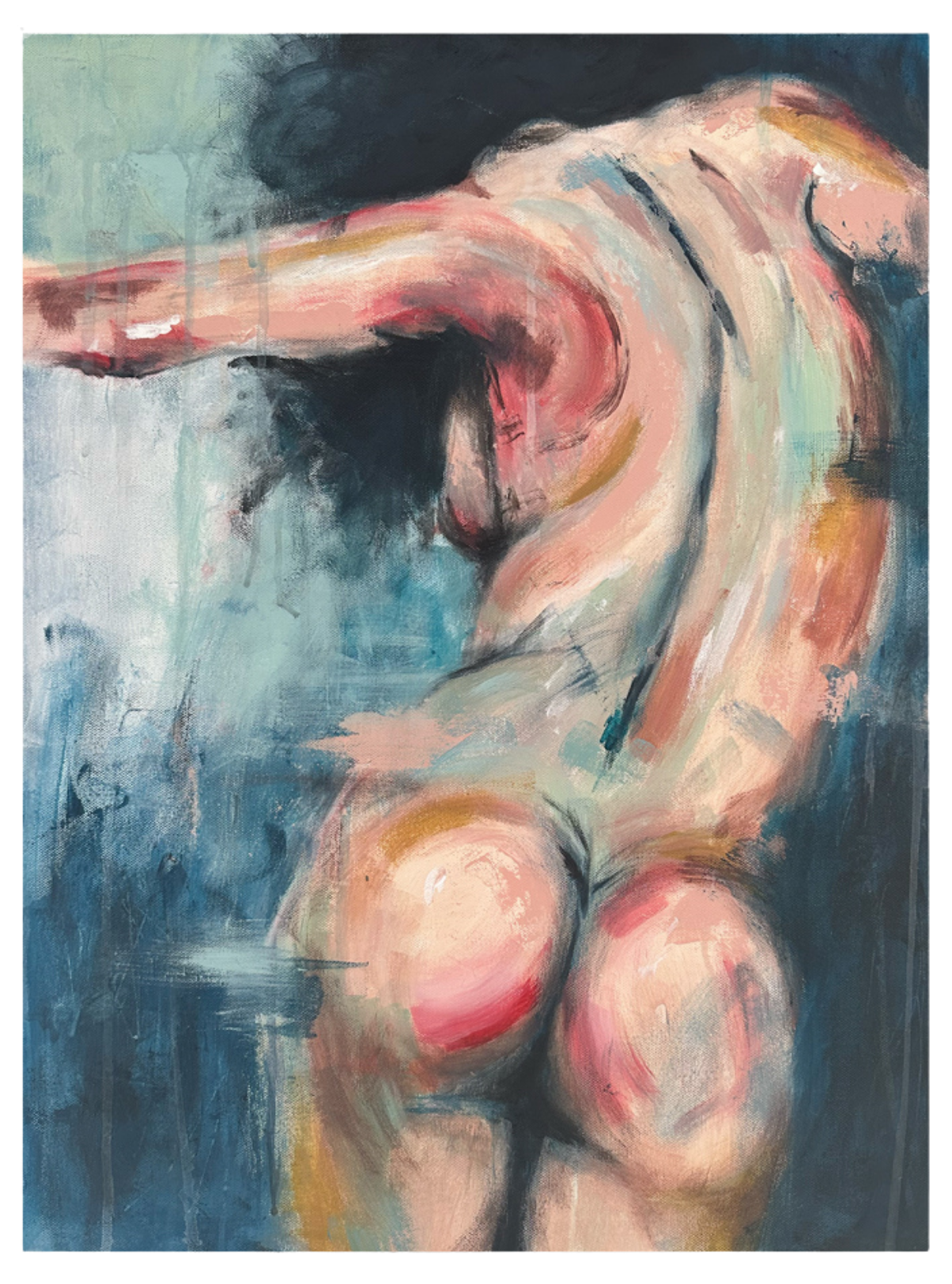 Emma Peers - Liberation - 2024 - Acrylic on Canvas - 46cm x 61cm - $1895