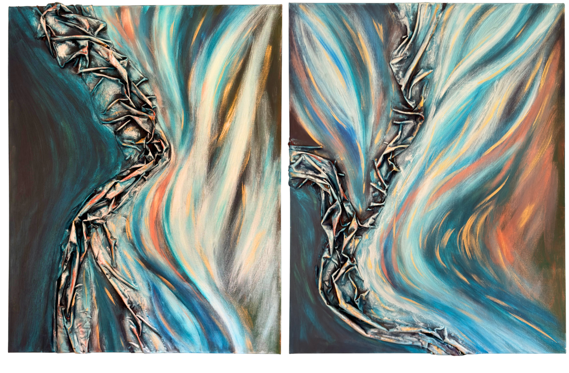 Rivers of Youth 1 & 2 (diptych)