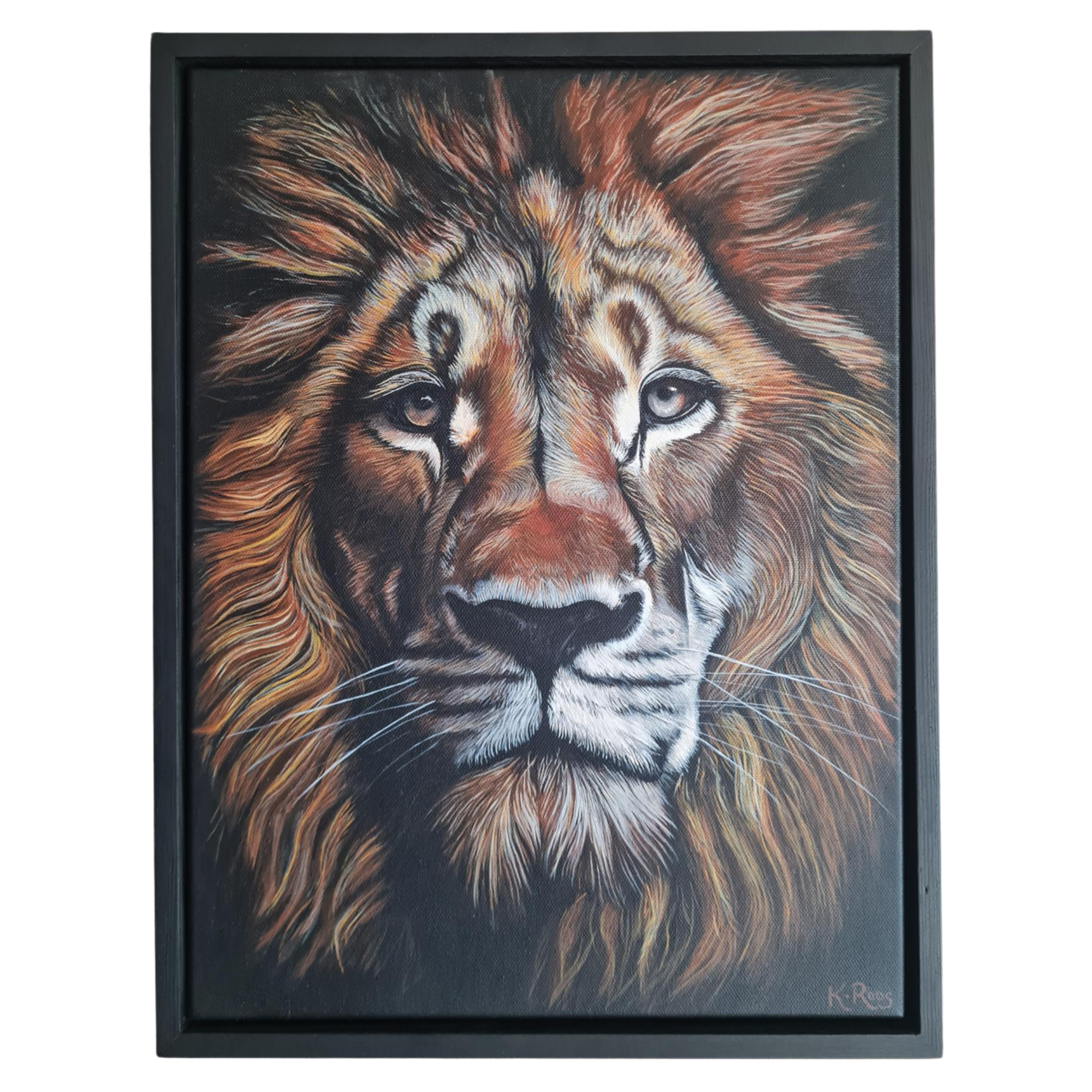 Kelly Roos - Strength - Acrylic on Canvas - 33cm x 43cm - $1600