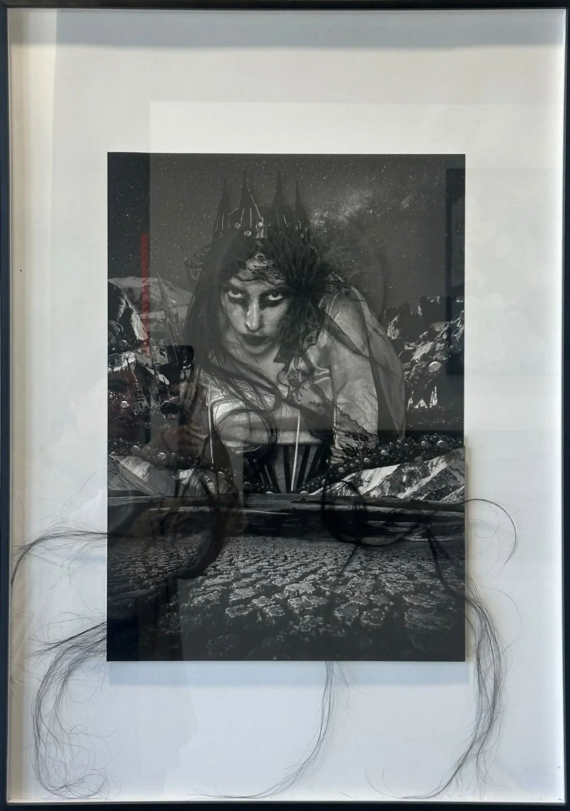 Lydia Turner- "Strands of memories" - Mixed Media - 60cm x 42cm  - $1290