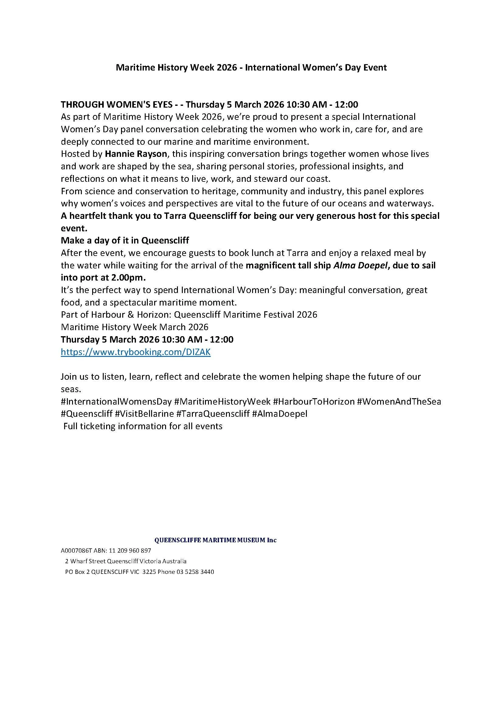 Woman Breakfast @ Tara 