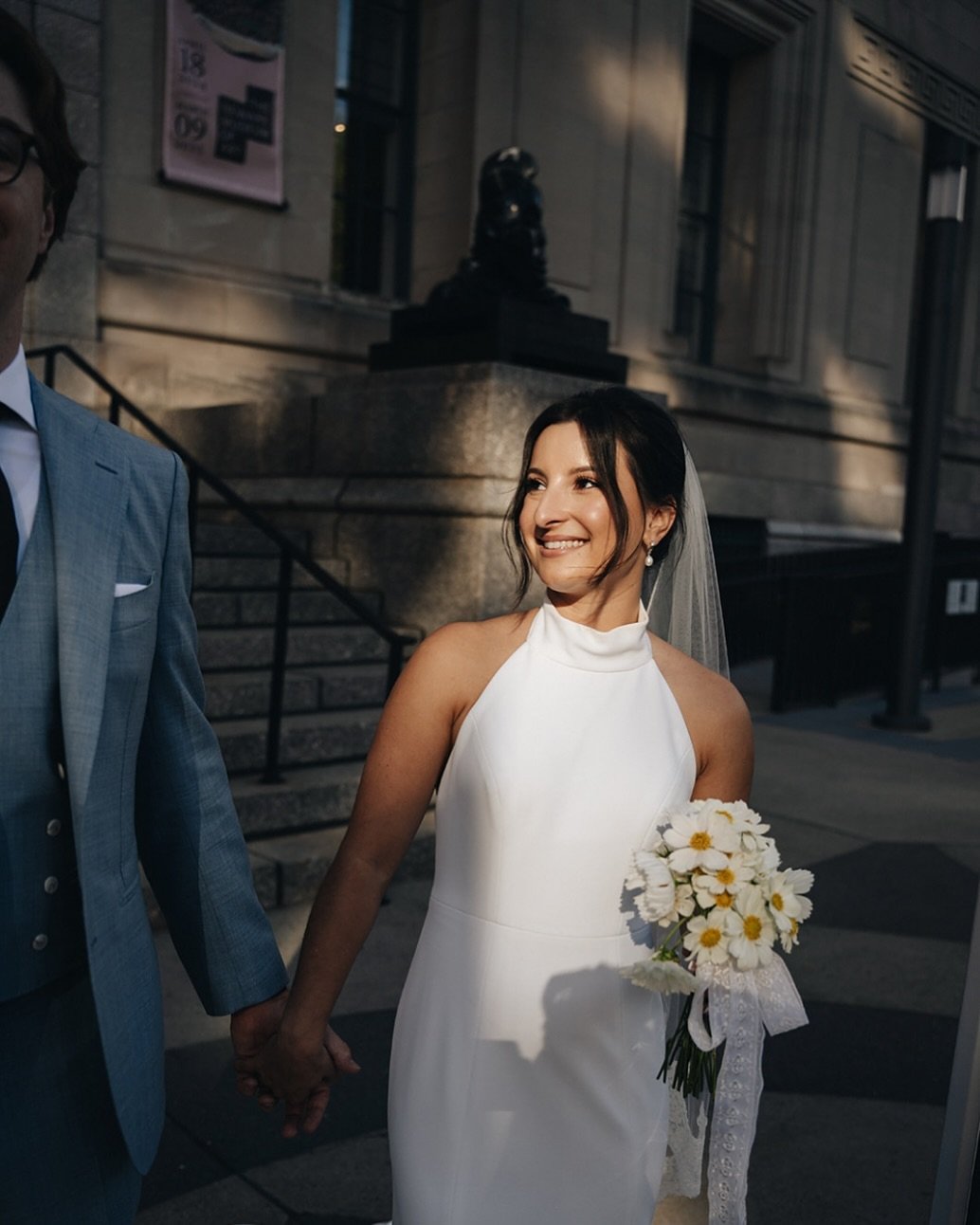 Snippets of this beautiful day with Olivia &amp; Sam. We love love, cosmo bouquets and museum weddings. More of all that in 2025 🤍