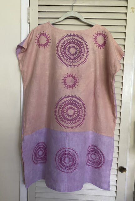 CBurckle dyed, printed sewn dress front jpeg.jpeg