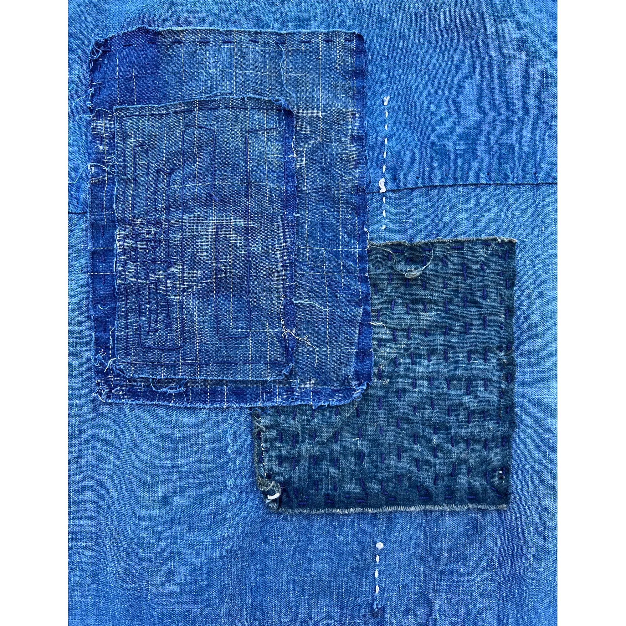 Mending Time with Vintage Japanese Fabrics