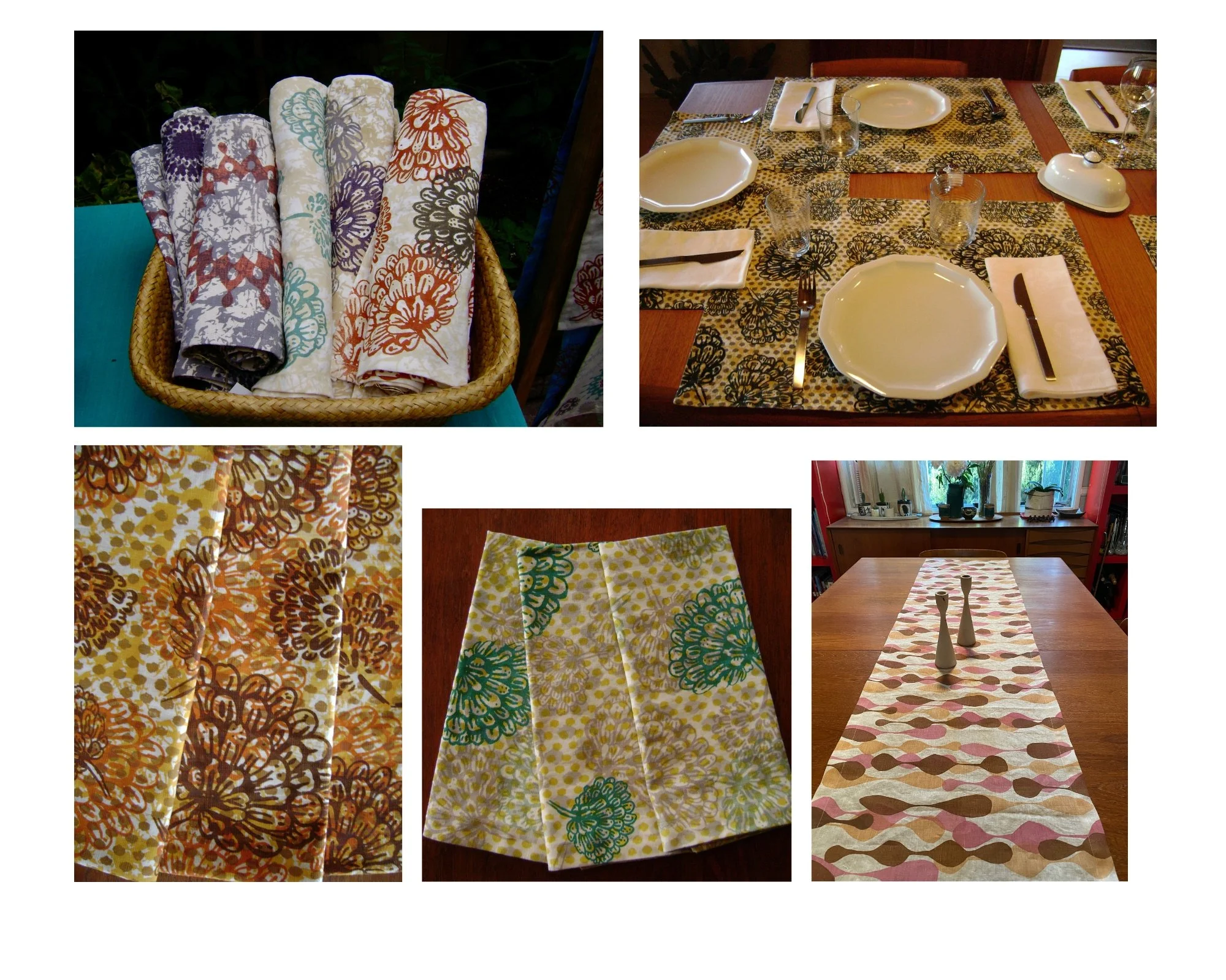 Pattern Play: Design Your own Table Linens