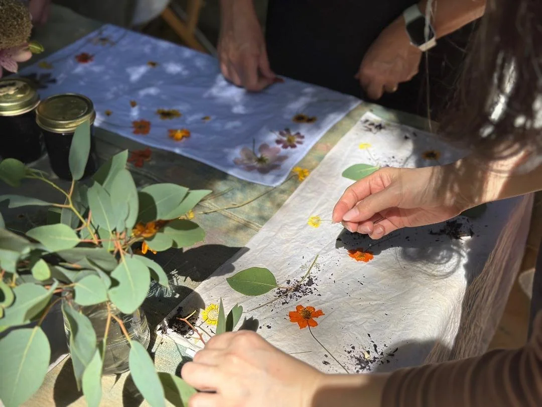 Natural Dye EcoPrinting Workshop