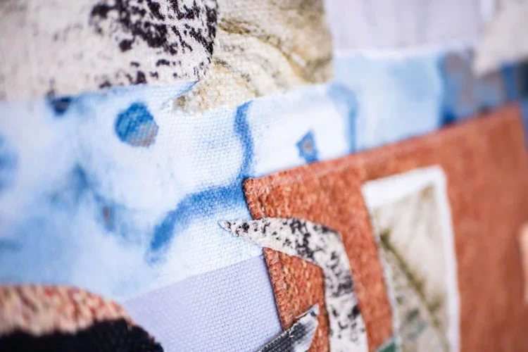 Art as Healing: Fabric Collage