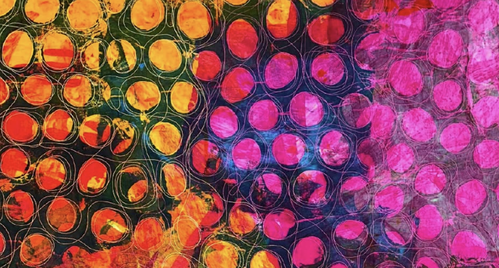 Printed, Dyed and Stitched