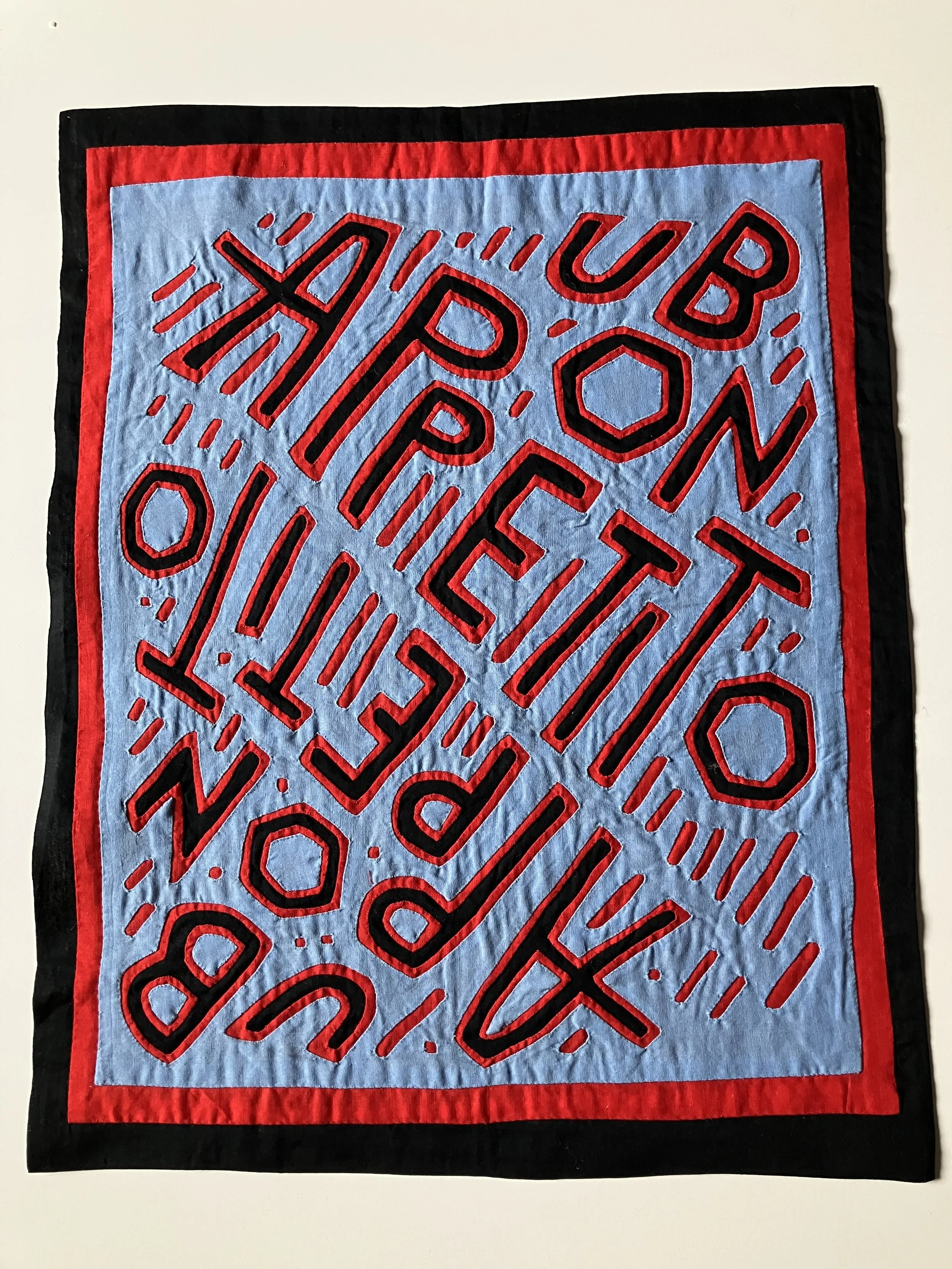 Isabella Tonchi, Buon Appetito
Embroidery, Mola Style, 15”x14”
