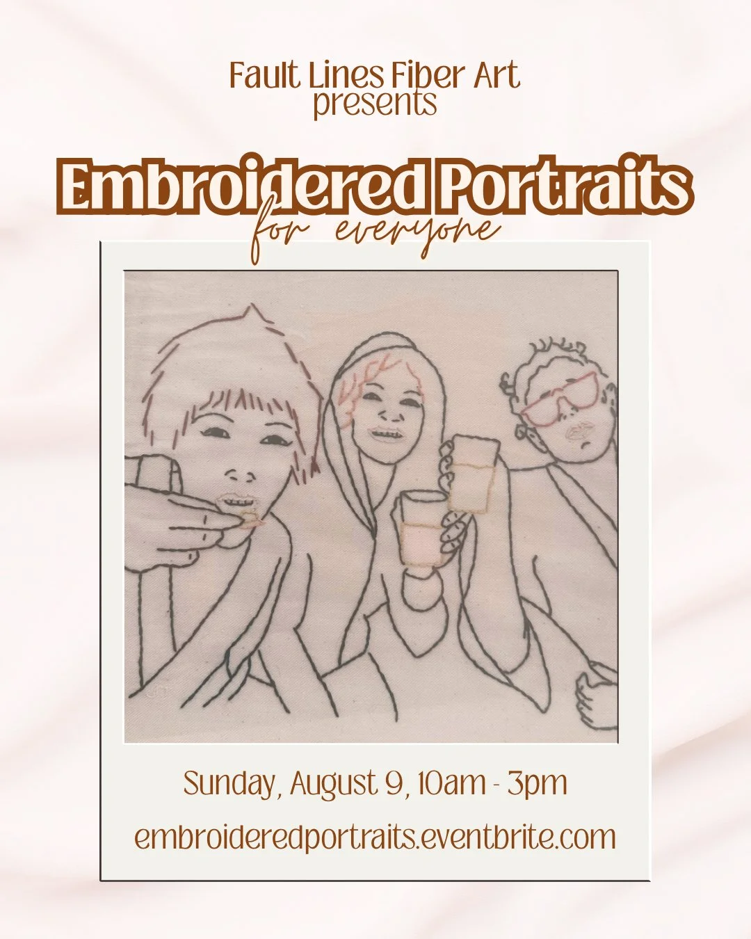 Embroidered Portraits for Everyone