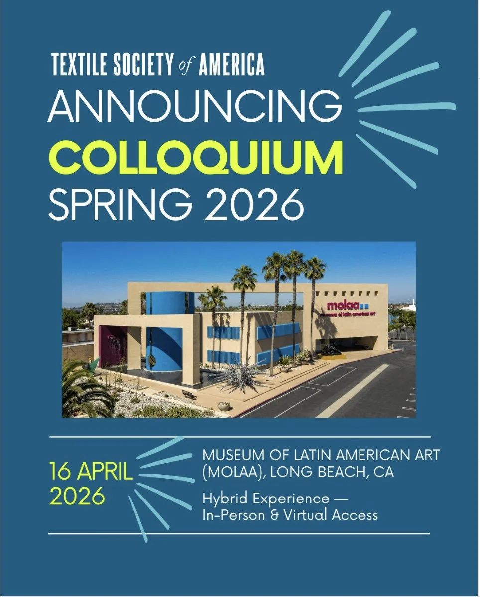 (re)Membering: Textile Society of America Colloquium